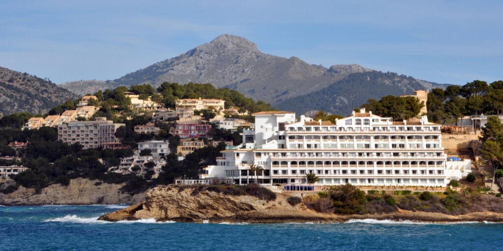 Sea view in Santa Ponsa to explain what to do in Santa Ponsa Mallorca